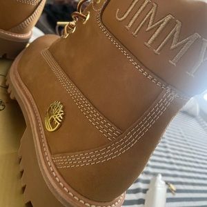 - Brand New! Jimmy Choo x Timberland Hiking boots